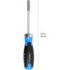 imageAmazon Basics 12 Piece Ratcheting Magnetic Screwdriver Set with Multiple Bits Black Blue Silver