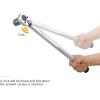 imageAmazon Basics 12Inch Drive Click HeavyDuty Torque Wrench  25250 footlb 3393389 Nm12Inch