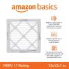 imageAmazon Basics 14x20x1 Air Filter 6 Pack MERV 8 AC Furnace Filters Actual Size 1375quot x 1975quot x 075quot12x12x1