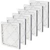 imageAmazon Basics 14x20x1 Air Filter 6 Pack MERV 8 AC Furnace Filters Actual Size 1375quot x 1975quot x 075quot12x12x1