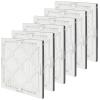 imageAmazon Basics 14x20x1 Air Filter 6 Pack MERV 8 AC Furnace Filters Actual Size 1375quot x 1975quot x 075quot14x14x1