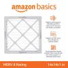 imageAmazon Basics 14x20x1 Air Filter 6 Pack MERV 8 AC Furnace Filters Actual Size 1375quot x 1975quot x 075quot14x14x1