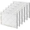 imageAmazon Basics 14x20x1 Air Filter 6 Pack MERV 8 AC Furnace Filters Actual Size 1375quot x 1975quot x 075quot14x20x1