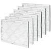 imageAmazon Basics 14x20x1 Air Filter 6 Pack MERV 8 AC Furnace Filters Actual Size 1375quot x 1975quot x 075quot14x20x1