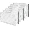 imageAmazon Basics 14x20x1 Air Filter 6 Pack MERV 8 AC Furnace Filters Actual Size 1375quot x 1975quot x 075quot14x25x1