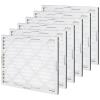 imageAmazon Basics 14x20x1 Air Filter 6 Pack MERV 8 AC Furnace Filters Actual Size 1375quot x 1975quot x 075quot16x20x1