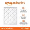 imageAmazon Basics 14x20x1 Air Filter 6 Pack MERV 8 AC Furnace Filters Actual Size 1375quot x 1975quot x 075quot20x25x1