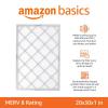 imageAmazon Basics 14x20x1 Air Filter 6 Pack MERV 8 AC Furnace Filters Actual Size 1375quot x 1975quot x 075quot20x30x1