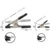 imageAmazon Basics 20Piece Steel Spring Clamp Set 15 Pack of 34inch 5 Pack of 1inch BlackSilver