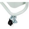 imageAmazon Basics 3Tier Rolling Utility or Kitchen Cart Lockable Wheels Multifunctional Storage WhiteMint Green
