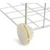 imageAmazon Basics 6 Cube Wire Grid Stackable Storage Shelves 126 x 26 x 38 inches WhiteWhite