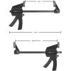 imageAmazon Basics 6Piece Trigger Clamp Set 2 Pack of 4inch 4 Pack of 6inch BlackGrey6Piece