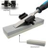 imageAmazon Basics 8Piece Wood Carving Chisel Set with Honing Guide Sharpening Stone and Storage Case 14quot  112quot14  112