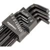 imageAmazon Basics Allen WrenchHex Key Set SAE ampamp Metric Sizes Chrome Vanadium Steel 2 Organized Holders 36Piece SetBlack