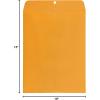 imageAmazon Basics Clasp Kraft Envelopes Gummed Mailing Envelope 9 x 12 inch 100PackKraft