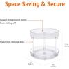 imageAmazon Basics Clear Lazy Susan Turntable Organizer 12Inch 2Pack9 Diameter