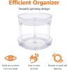imageAmazon Basics Clear Lazy Susan Turntable Organizer 12Inch 2Pack9 Diameter