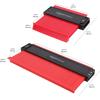 imageAmazon Basics Contour Gauge Set of 2 5inch and 10inch Profile 10inch dimensions 102 x 51 x 08 inches 5inch dimensions 5 x 51 x 08 inches LxWxH