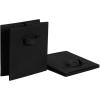 imageAmazon Basics Cube Organizer Storage Bins Handles Collapsible Fabric Pack of 6 105quotx105quotx11quot NavyBlack