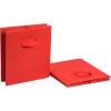 imageAmazon Basics Cube Organizer Storage Bins Handles Collapsible Fabric Pack of 6 105quotx105quotx11quot NavyRed