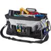 imageAmazon Basics Durable WearResistant Base Tool Small Standard Bag with Strap 12 Inch Black ampamp GrayLarge Standard Bag