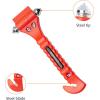 imageAmazon Basics Emergency Seat Belt Cutter and Window Hammer Tool Car Accessories 2 Pack SW8352Pack