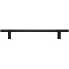 imageAmazon Basics Euro Bar Cabinet Handle 12inch Diameter 538 in Length 3 in Hole Center Flat Black Pack of 10 AB1500FB10Flat Black