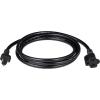 imageAmazon Basics Extension Cord 3 Ft 3 Prong Outlet Extender Indoor Extension Cord 13 Amps 125V BlackBlack