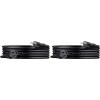 imageAmazon Basics Extension Cord 3 Ft 3 Prong Outlet Extender Indoor Extension Cord 13 Amps 125V BlackBlack