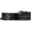 imageAmazon Basics Extension Cord 3 Ft 3 Prong Outlet Extender Indoor Extension Cord 13 Amps 125V BlackBlack