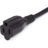 imageAmazon Basics Extension Cord 3 Ft 3 Prong Outlet Extender Indoor Extension Cord 13 Amps 125V BlackBlack