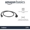 imageAmazon Basics Extension Cord 3 Ft 3 Prong Outlet Extender Indoor Extension Cord 13 Amps 125V BlackBlack