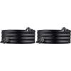 imageAmazon Basics Extension Cord 3 Ft 3 Prong Outlet Extender Indoor Extension Cord 13 Amps 125V BlackBlack