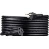 imageAmazon Basics Extension Cord 3 Ft 3 Prong Outlet Extender Indoor Extension Cord 13 Amps 125V BlackBlack