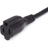 imageAmazon Basics Extension Cord 3 Ft 3 Prong Outlet Extender Indoor Extension Cord 13 Amps 125V BlackBlack