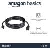 imageAmazon Basics Extension Cord 3 Ft 3 Prong Outlet Extender Indoor Extension Cord 13 Amps 125V BlackBlack