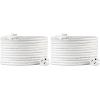 imageAmazon Basics Extension Cord 3 Ft 3 Prong Outlet Extender Indoor Extension Cord 13 Amps 125V BlackWhite