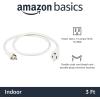 imageAmazon Basics Extension Cord 3 Ft 3 Prong Outlet Extender Indoor Extension Cord 13 Amps 125V BlackWhite