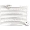 imageAmazon Basics Extension Cord 3 Ft 3 Prong Outlet Extender Indoor Extension Cord 13 Amps 125V BlackWhite