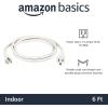 imageAmazon Basics Extension Cord 3 Ft 3 Prong Outlet Extender Indoor Extension Cord 13 Amps 125V BlackWhite