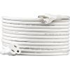 imageAmazon Basics Extension Cord 3 Ft 3 Prong Outlet Extender Indoor Extension Cord 13 Amps 125V BlackWhite
