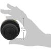 imageAmazon Basics Exterior Door Knob With Key Lock and Deadbolt Coastal Matte Black