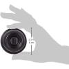 imageAmazon Basics Exterior Door Knob With Lock Coastal Matte BlackMatte Black