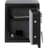 imageAmazon Basics Fire Resistant Security Safe with Programmable Electronic Keypad Secure Valuables and Important Documents 1693quotW x 138quotD x 2598quotH 21 Cubic Feet Black083 Cubic Feet