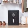 imageAmazon Basics Fire Resistant Security Safe with Programmable Electronic Keypad Secure Valuables and Important Documents 1693quotW x 138quotD x 2598quotH 21 Cubic Feet Black124 Cubic Feet