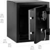 imageAmazon Basics Fire Resistant Security Safe with Programmable Electronic Keypad Secure Valuables and Important Documents 1693quotW x 138quotD x 2598quotH 21 Cubic Feet Black083 Cubic Feet