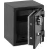 imageAmazon Basics Fire Resistant Security Safe with Programmable Electronic Keypad Secure Valuables and Important Documents 1693quotW x 138quotD x 2598quotH 21 Cubic Feet Black083 Cubic Feet