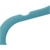 imageAmazon Basics Kids Velvet NonSlip Clothes Hangers for Infant and Toddler 116 in for baby clothes Pack of 50 BlushBlue