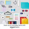 imageAmazon Basics Kids Velvet NonSlip Clothes Hangers for Infant and Toddler 116 in for baby clothes Pack of 50 BlushGray