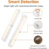 imageAmazon Basics LED Puck Lights Color Changing Battery Operated IR Remote 40 Lumens 2 Pack Wireless Stick on Lights Under Cabinet Lighting Ideal for Closets and More WhiteLED Light Bar  Sensing Swivel